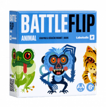 Battle flip animaux - Jeu de société enfant - Neoludis