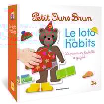 Petit Ours Brun : Le loto des habits - Bayard Jeunesse