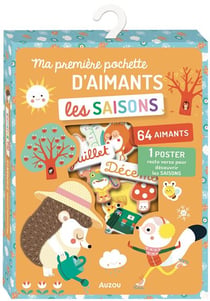 Ma première pochette d'aimants - Les saisons