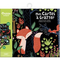 Mes cartes à gratter - Forêt NED