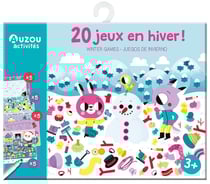 20 P'tits jeux en hiver - Auzou