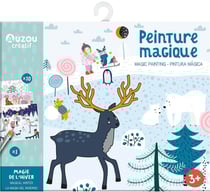 Peinture magique - Magie de l'hiver