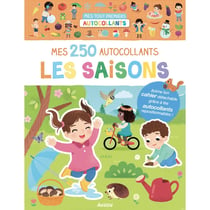 MES TOUT PREMIERS AUTOCOLLANTS - LES SAISONS 250 AUTOCOLLANTS