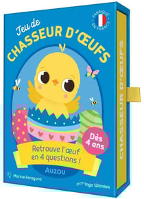 Jeu de chasseur d'oeufs : Retrouve l'oeuf en 4 questions !