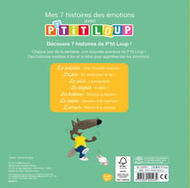 Mes 7 histoires des émotions avec P'tit Loup