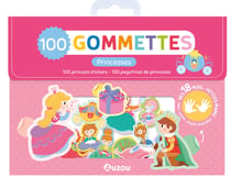 MA POCHETTE DE 100 GOMMETTES - PRINCESSES