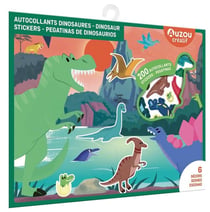 200 autocollants dinosaures