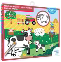 Peinture magique : À la ferme