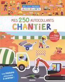 250 autocollants - chantier