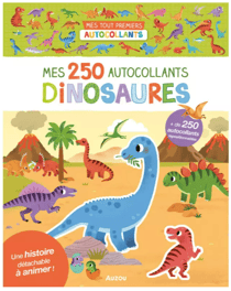 MES 250 AUTOCOLLANTS - DINOSAURES NED