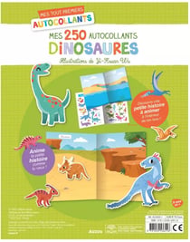 MES 250 AUTOCOLLANTS - DINOSAURES NED