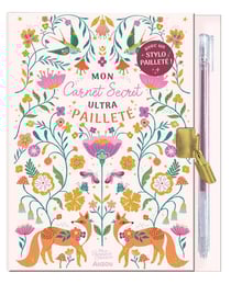 Ma papeterie creative - mon carnet secret ultrapaillete