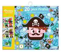 Ma pochette de jeux Auzou - 20 jeux pirates