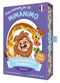 Mon premier jeu mimanimo : transforme-toi en animal ! - Auzou Editions