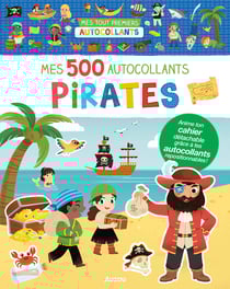 Mes tout premiers autocollants - Mes 500 autocollants pirates