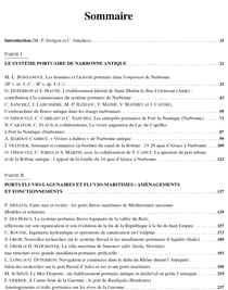 Supplément revue archéologique de narbonnaise n.44 - les ports dans l'espace méditerranéen antique - narbonne et les systèmes portuaires fluvio-lagunaires