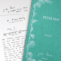 Peter pan (manuscrit) - (le manuscrit original de j.m. barrie - illustrations : gwynedd hudson)