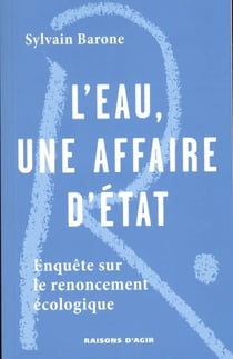 L'eau une affaire d'État