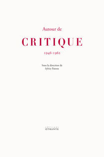 Autour de "critique" - 1946-1962