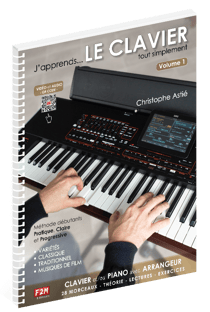 J'apprends le clavier tout simplement - Volume 1 - F2M
