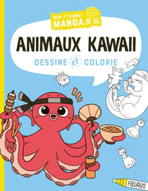 Dessine et colorie – Animaux kawaii