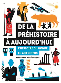 De la préhistoire à aujourd'hui - l'histoire du monde en 400 pictos