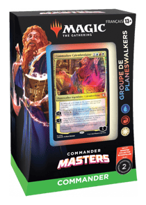 Magic the Gathering Deck Commander - Commander Masters : Groupe de Planeswalkers