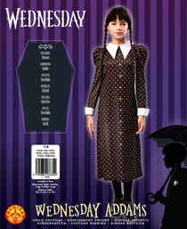 Deguis class mercredi addams 7 8 ans