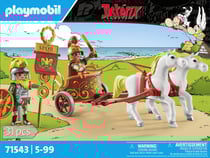 Playmobil® - César avec char et chevaux - 71543 - Astérix