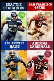NFL Fun Facts - NFC West Bundle - 4000+ Fun Facts - Trivia Ape NFL Team Series, #100