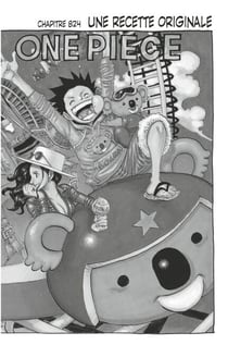 One Piece édition originale - Chapitre 824 - Une recette originale