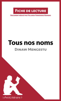 Tous nos noms de Dinaw Mengestu (Fiche de lecture) - Analyse complète et résumé détaillé de l'oeuvre