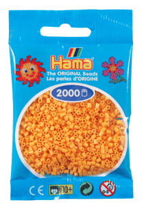 Sachet 2000 Mini perles Hama - Marron nounours - 50160