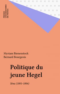 Politique du jeune Hegel - Iéna (1801-1806)