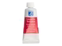 Tube de peinture gouache - Usage scolaire - Rouge primaire - 20 ml - Lefranc & Bourgeois