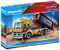 Camion avec benne et plateforme - Playmobil Laviedechantier - 70444