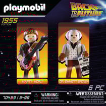 Back to the Future Marty et Dr.Brown - Playmobil Retourverslefutur - 70459
