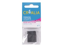 1 fermoir aimanté de 24 mm - Argent - Créalia