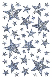 Gommettes Holographiques A6 - 20 planches de 1065 stickers - 10,5x16cm