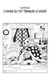 One Piece édition originale - Chapitre 564 - L'homme qui fait trembler le monde