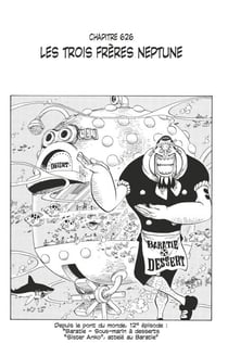 One Piece édition originale - Chapitre 626 - Les trois frères Neptune