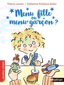 Menu fille ou menu garçon - Dès 7 ans