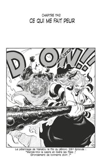 One Piece édition originale - Chapitre 1142 - Ce qui me fait peur