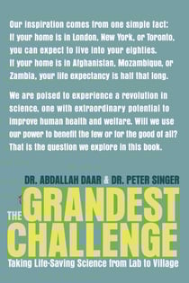 The Grandest Challenge - Taking Life-Saving Science from Lab to Village