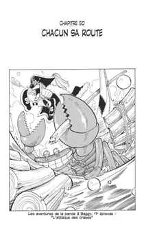 One Piece édition originale - Chapitre 50 - Chacun sa route