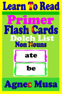 Primer Flash Cards - Dolchlist Non Nouns - Learn To Read, #25
