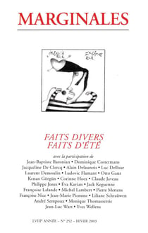 Faits divers, faits d'été - Marginales - 252
