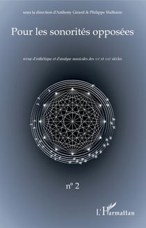 Pour les sonorités opposées - Revue d'esthétique et d'analyse musicales des XXe et XXIe siècles