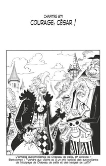 One Piece édition originale - Chapitre 871 - Courage, César !