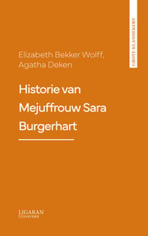Historie van Mejuffrouw Sara Burgerhart